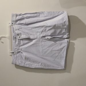 NWOT Riders By Lee Pinstripe Bermuda shorts